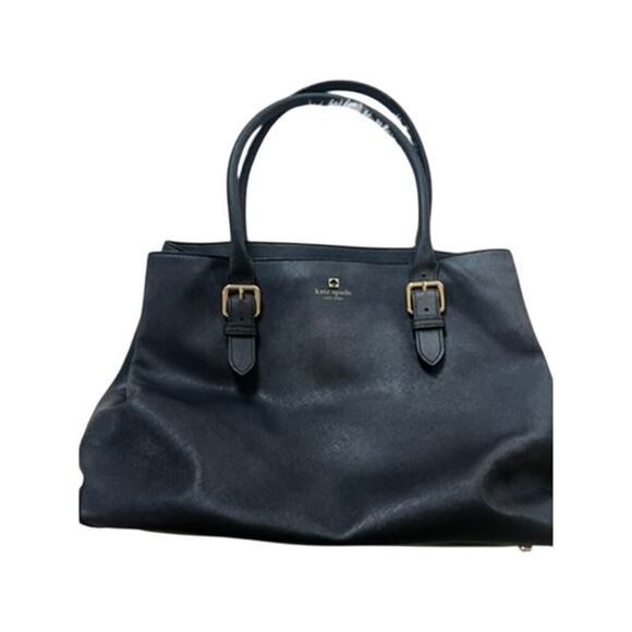Kate Spade black leather tote bag - Picture 8 of 8